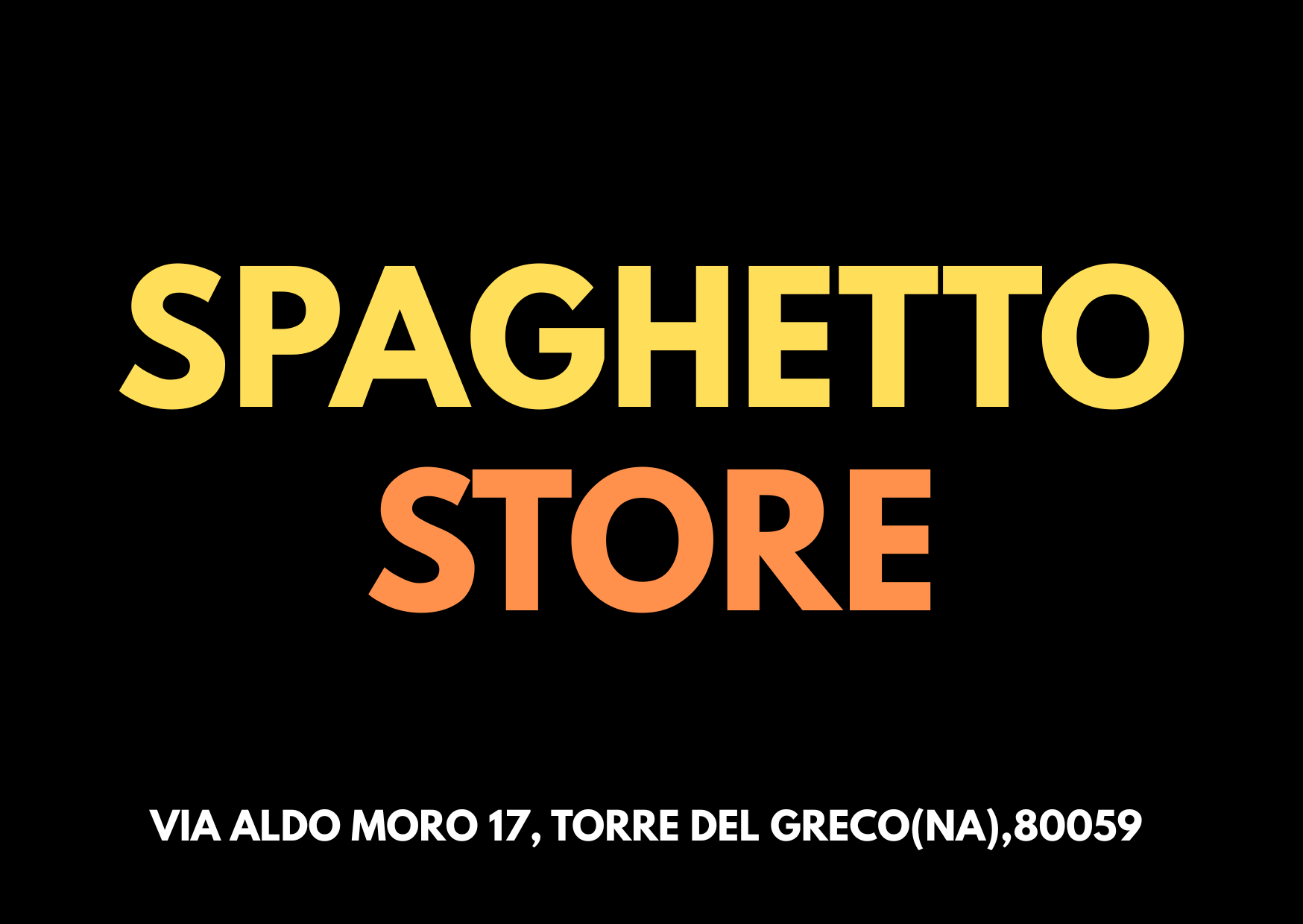 BUONO REGALO SPAGHETTO STORE