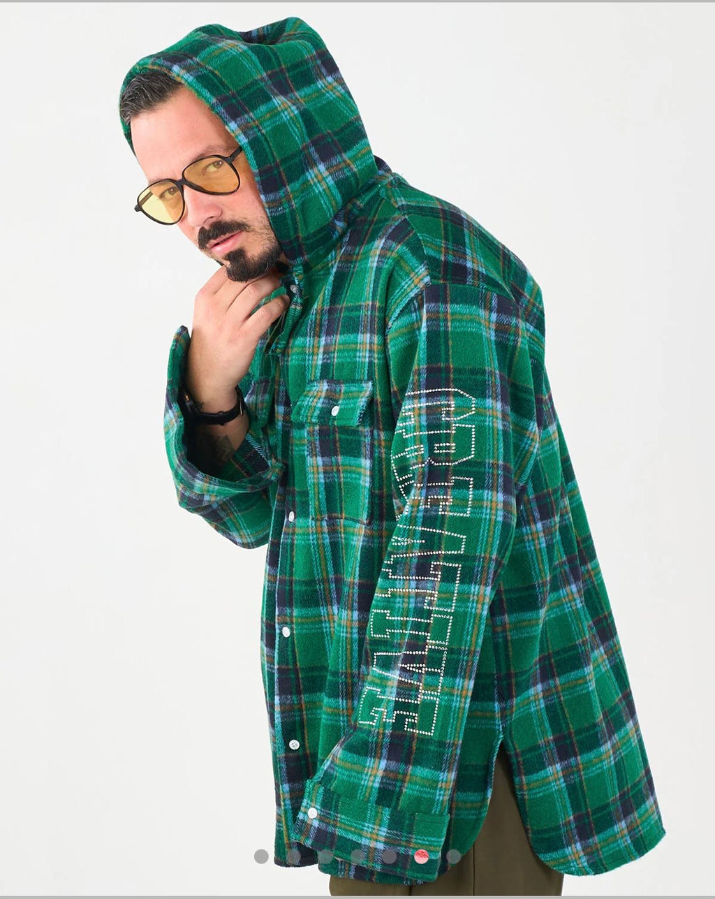 CAMICIA CREATIVE GREEN