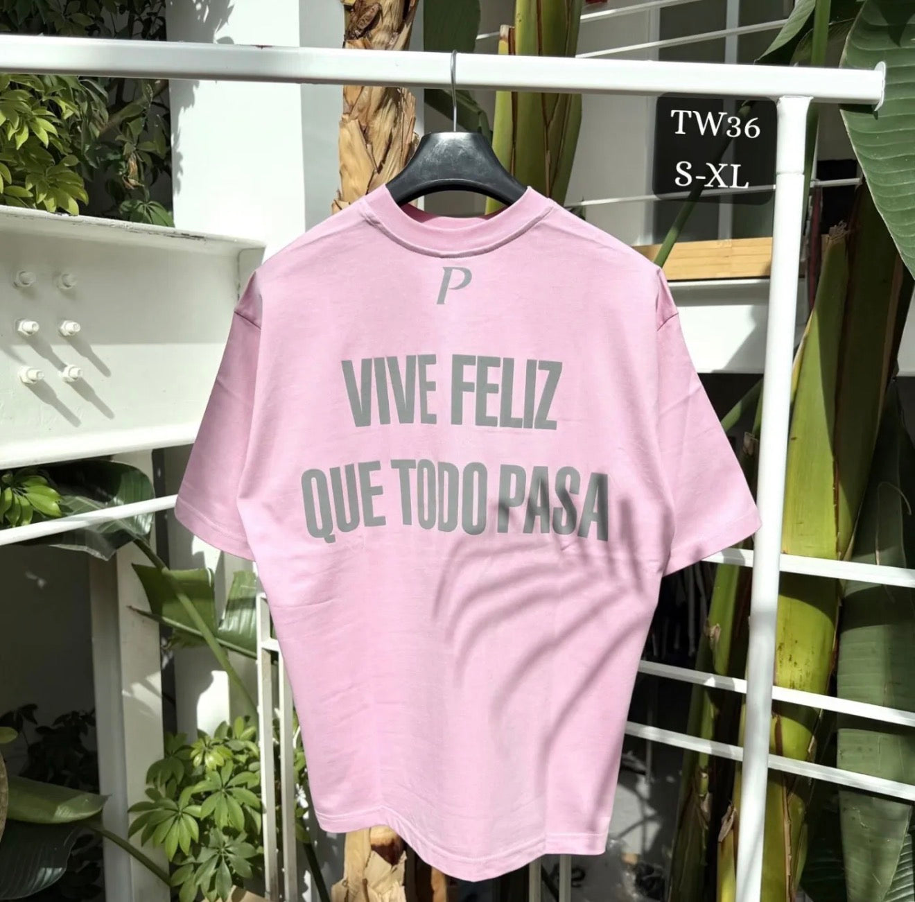 T shirt premium quality (vive feliz)