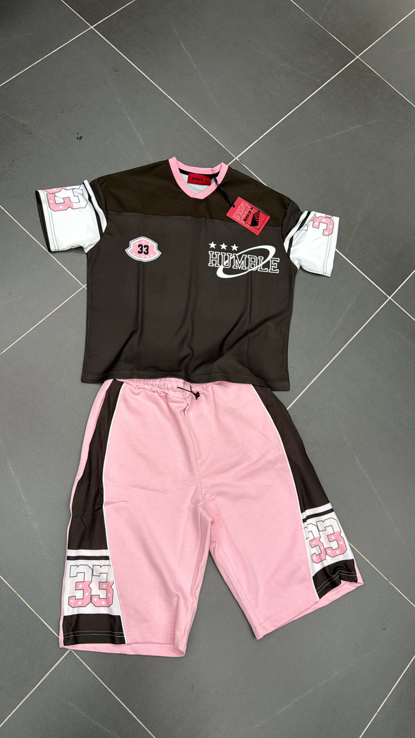 CORDINATO BUNKER BASKET (pink)