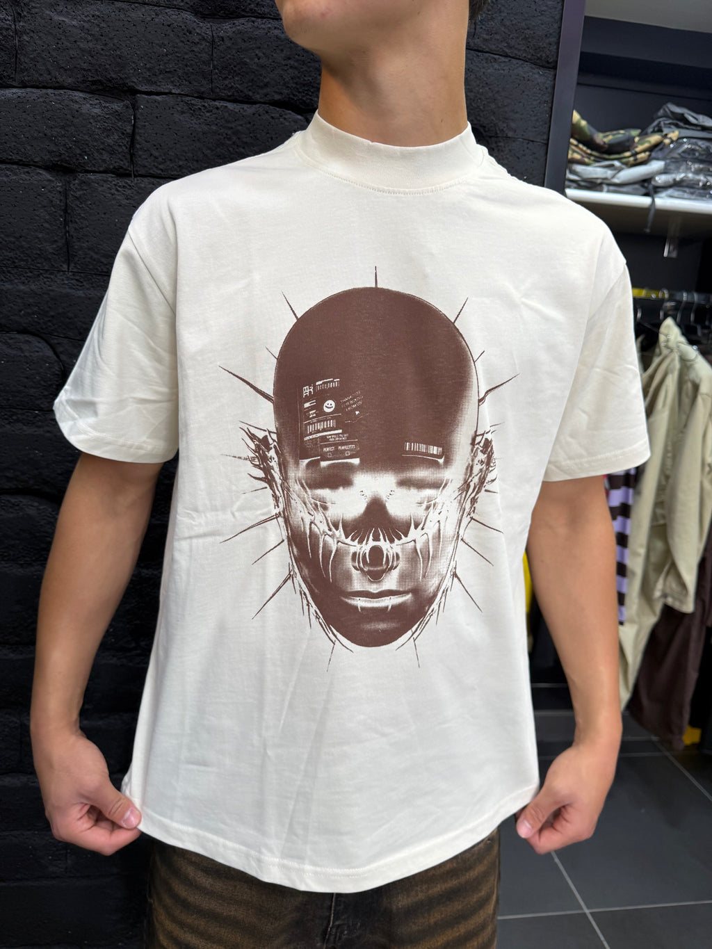 T shirt Face dem