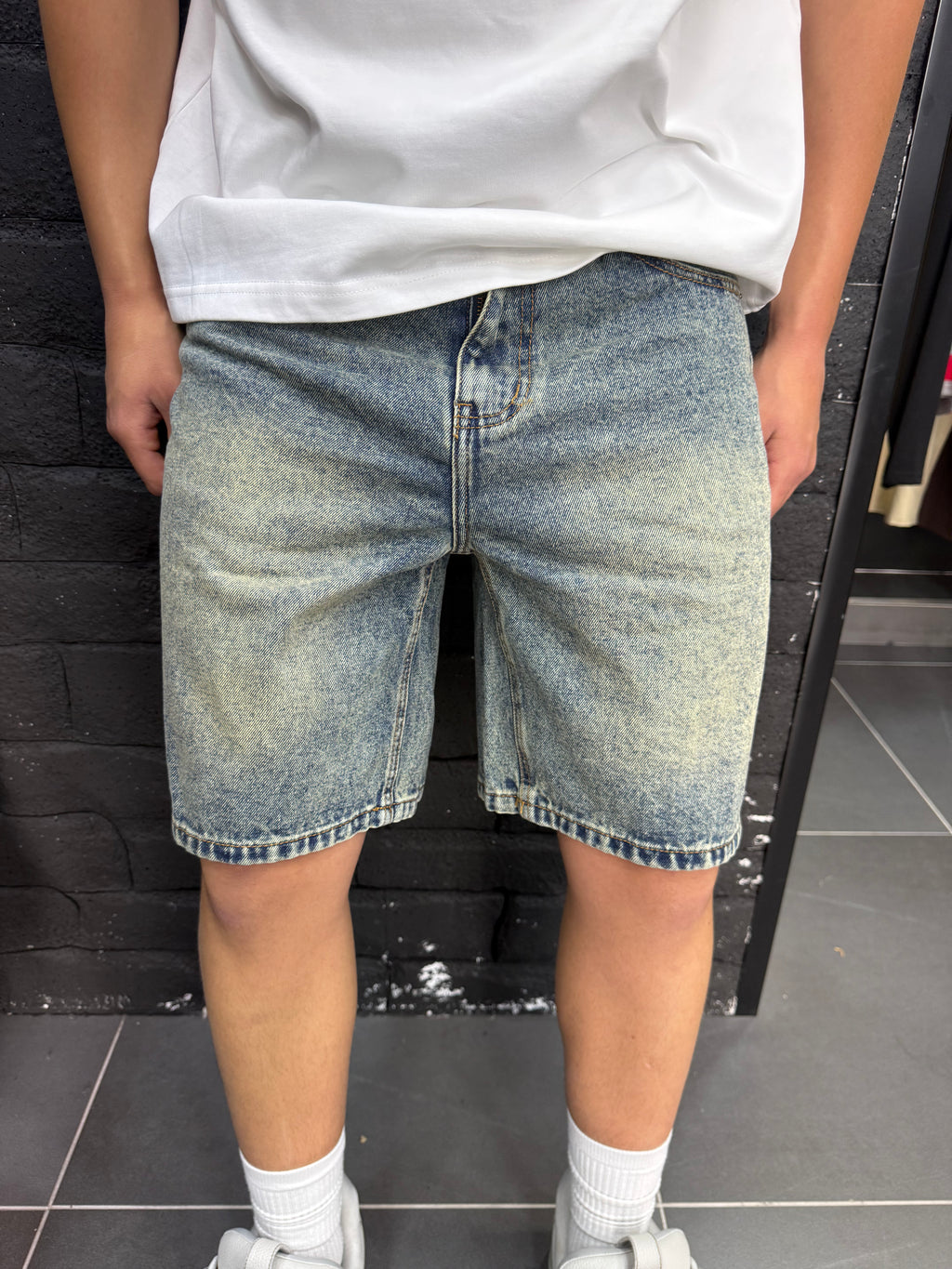 jeans blu.